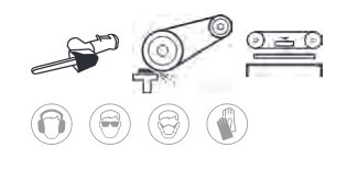 Pas ścierny 217EA, A45, 18mm x 570mm