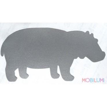 3 szt.- Odblaskowe Naklejki 3M HIPOPOTAM,zest.3szt