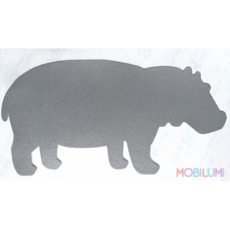 3 szt.- Odblaskowe Naklejki 3M HIPOPOTAM,zest.3szt