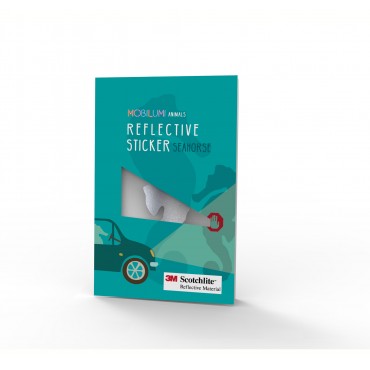 3 szt.- Odblaskowe Naklejki 3M KONIK MORSKI 3 szt.