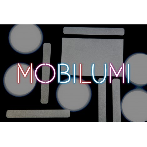 3 szt.- Odblaskowe Naklejki 3M FIGURY, zestaw 3szt