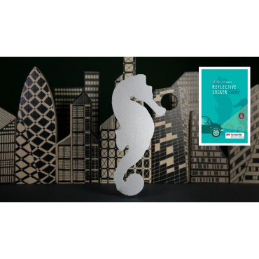 6 szt.-Odblaskowe Naklejki 3M ZWIERZAKI