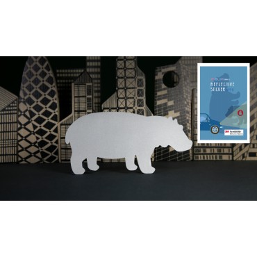 6 szt.-Odblaskowe Naklejki 3M ZWIERZAKI