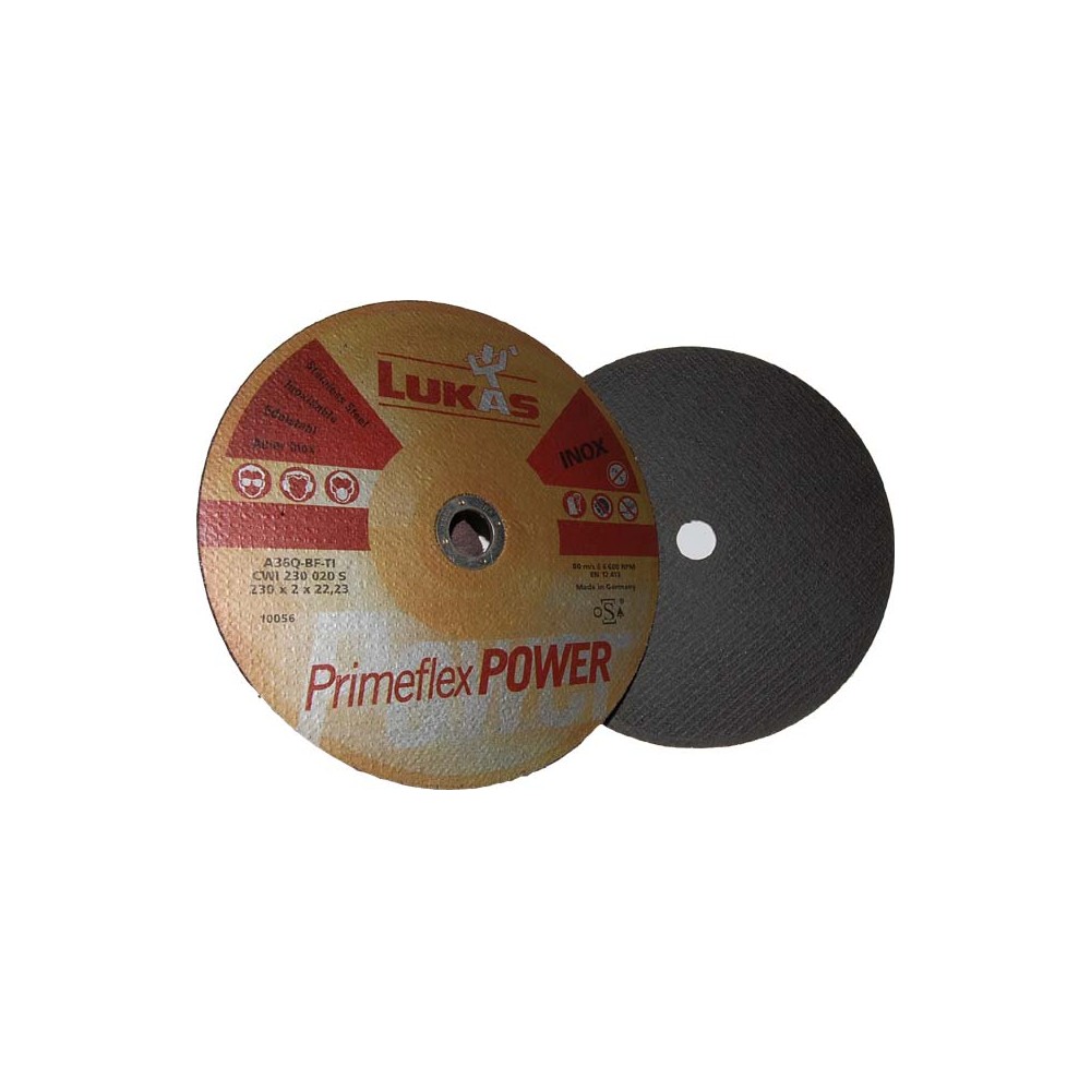 Tarcza do cięcia Lukas INOX Fi 230mm x 2mm x 22mm