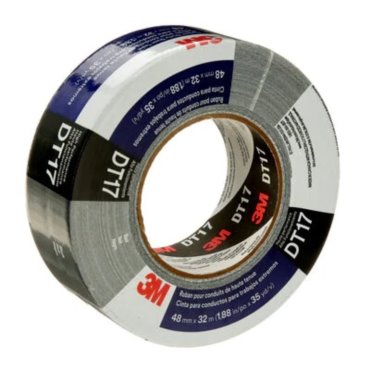 Taśma 3M DT17, 48mm x 32m, czarna, duct