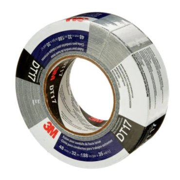 Taśma 3M DT17, 48mm x 32m, czarna, duct