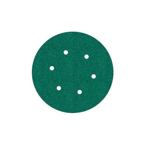 Krążek ścierny na rzep 245P, P120 , 9 otw. 150mm