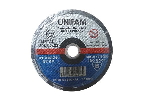 Tarcza do cięcia 3M Unifam 41 - 95A 115x3,2x22