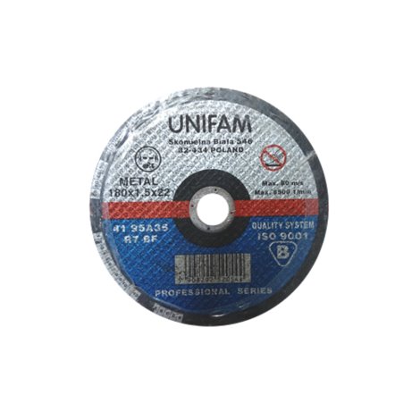 Tarcza do cięcia 3M Unifam 41 - 95A 115x3,2x22