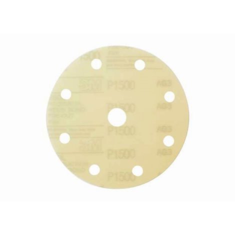 Krążek ścierny na rzep 260L, P800, 9 otw