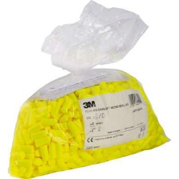 Zatyczki E.A.Rsoft Yellow Neons  PD-01-010/500