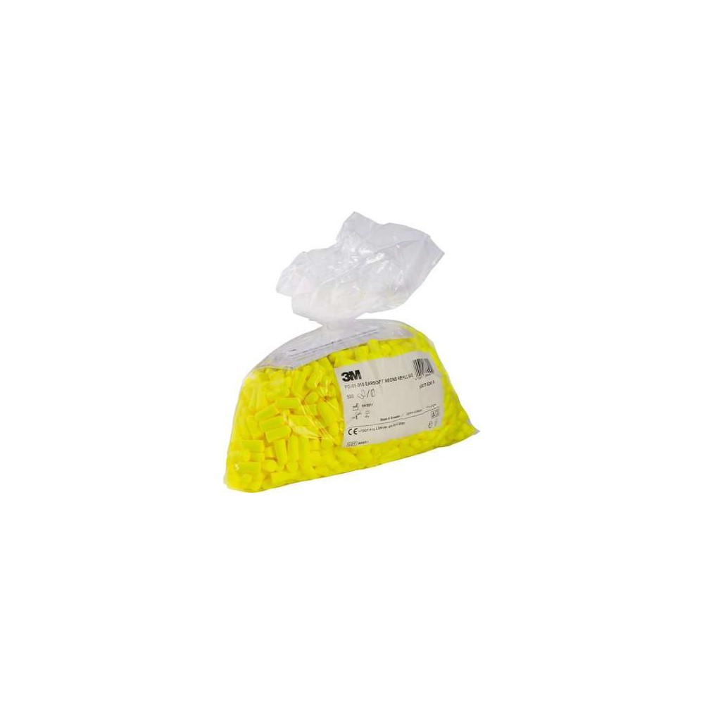 Zatyczki E.A.Rsoft Yellow Neons  PD-01-010/500