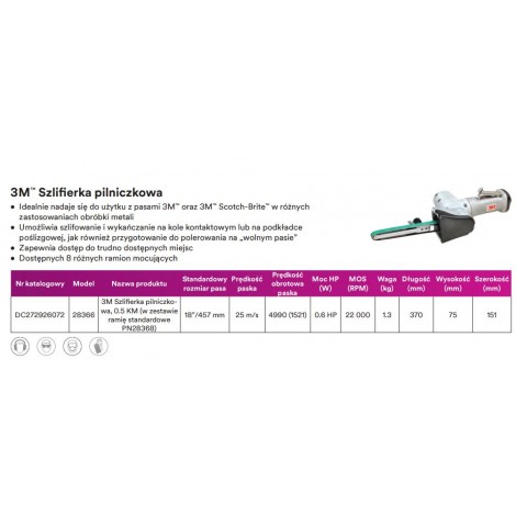 Szlifierka pilniczkowa 3M, PN28366