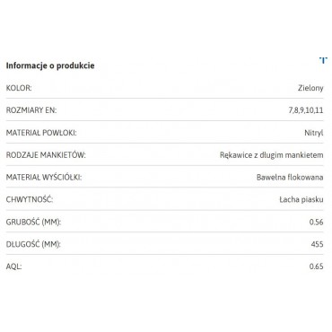 Rękawice Sol-Vex Plus Classic 37-185 R.9