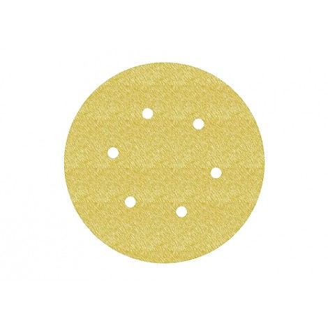 Krążek ścierny na rzep 255P, P280, 150mm 6 otworów