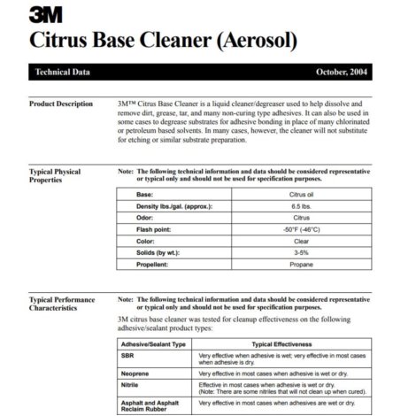 Citrus cleaner - środek czyszczący 3M 50098, 500ml