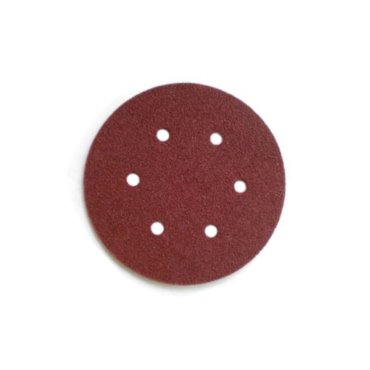 Krążek ścierny na rzep EA343, P60, 150mm 6 otworów
