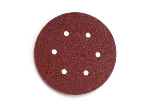 Krążek ścierny na rzep EA343, P60, 150mm 6 otworów